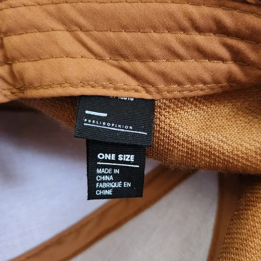 Public Opinion Tan Toffee Teddy Fleece Fuzzy Women's Baseball Hat Cap